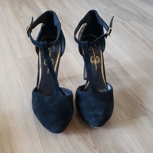 Strappy Studded Heels